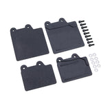 Maxbell 2Pcs Simulation Mudguard 1:8 Scale Portable DIY Lining Decoration for RC Car