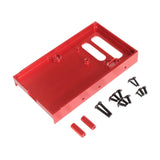 Maxbell RC Car Fixed Warehouse Beam RC Fixed Warehouse Tailboard 1:12 for MN99S MN98 Red