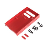 Maxbell RC Car Fixed Warehouse Beam RC Fixed Warehouse Tailboard 1:12 for MN99S MN98 Red