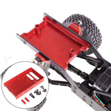 Maxbell RC Car Fixed Warehouse Beam RC Fixed Warehouse Tailboard 1:12 for MN99S MN98 Red