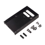 Maxbell RC Car Fixed Warehouse Beam RC Fixed Warehouse Tailboard 1:12 for MN99S MN98 Black