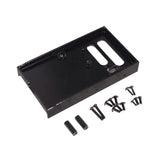 Maxbell RC Car Fixed Warehouse Beam RC Fixed Warehouse Tailboard 1:12 for MN99S MN98 Black