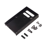 Maxbell RC Car Fixed Warehouse Beam RC Fixed Warehouse Tailboard 1:12 for MN99S MN98 Black