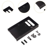 Maxbell RC Car Fixed Warehouse Beam RC Fixed Warehouse Tailboard 1:12 for MN99S MN98 Black