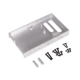 Maxbell RC Car Fixed Warehouse Beam RC Fixed Warehouse Tailboard 1:12 for MN99S MN98 Silver