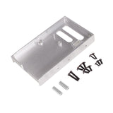 Maxbell RC Car Fixed Warehouse Beam RC Fixed Warehouse Tailboard 1:12 for MN99S MN98 Silver