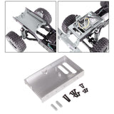 Maxbell RC Car Fixed Warehouse Beam RC Fixed Warehouse Tailboard 1:12 for MN99S MN98 Silver