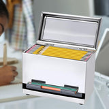 Maxbell Pencil Dispenser Desktop Organizer Chopstick Dispenser for Cafes Office Home