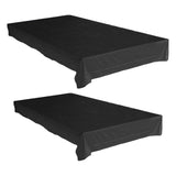 Maxbell Billiard Pool Table Cover Black Dustproof Cover for Hockey Outdoor Patio 245cm