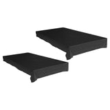 Maxbell Billiard Pool Table Cover Black Dustproof Cover for Hockey Outdoor Patio 245cm