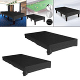 Maxbell Billiard Pool Table Cover Black Dustproof Cover for Hockey Outdoor Patio 245cm