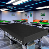 Maxbell Billiard Pool Table Cover Black Dustproof Cover for Hockey Outdoor Patio 245cm