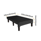 Maxbell Billiard Pool Table Cover Black Dustproof Cover for Hockey Outdoor Patio 215cm