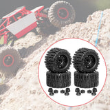 Maxbell RC Wheel and Tire DIY Modified Easy Installation Spare Replacement 4 for 1/8