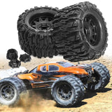 Maxbell RC Wheel and Tire DIY Modified Easy Installation Spare Replacement 4 for 1/8