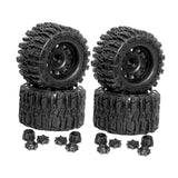 Maxbell RC Wheel and Tire DIY Modified Easy Installation Spare Replacement 4 for 1/8