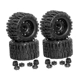 Maxbell RC Wheel and Tire DIY Modified Easy Installation Spare Replacement 4 for 1/8