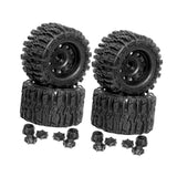 Maxbell RC Wheel and Tire DIY Modified Easy Installation Spare Replacement 4 for 1/8