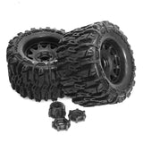 Maxbell RC Wheel and Tire DIY Modified Easy Installation Spare Replacement 4 for 1/8
