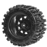 Maxbell RC Wheel and Tire DIY Modified Easy Installation Spare Replacement 4 for 1/8