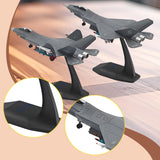 Maxbell 1:100 J35 Aircraft Model Stimulated Airplane Model for Shelf Bar Living Room