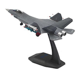 Maxbell 1:100 J35 Aircraft Model Stimulated Airplane Model for Shelf Bar Living Room