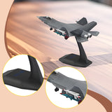 Maxbell 1:100 J35 Aircraft Model Stimulated Airplane Model for Shelf Bar Living Room