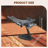 Maxbell 1:100 J35 Aircraft Model Stimulated Airplane Model for Shelf Bar Living Room