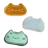 Maxbell Cute Cat Pencil Case Marker Holder Portable Multipurpose Zipper Pencil Pouch Yellow