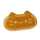 Maxbell Cute Cat Pencil Case Marker Holder Portable Multipurpose Zipper Pencil Pouch Yellow