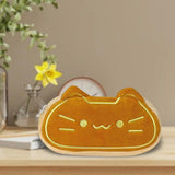 Maxbell Cute Cat Pencil Case Marker Holder Portable Multipurpose Zipper Pencil Pouch Yellow