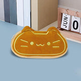 Maxbell Cute Cat Pencil Case Marker Holder Portable Multipurpose Zipper Pencil Pouch Yellow