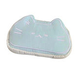 Maxbell Cute Cat Pencil Case Marker Holder Portable Multipurpose Zipper Pencil Pouch Light Blue