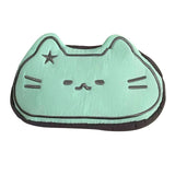 Maxbell Cute Cat Pencil Case Marker Holder Portable Multipurpose Zipper Pencil Pouch Blue