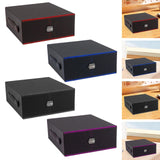 Maxbell Trading Card Storage Box Display Trading Card Storage Case for Playing Cards Red