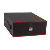 Maxbell Trading Card Storage Box Display Trading Card Storage Case for Playing Cards Red