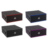 Maxbell Trading Card Storage Box Display Trading Card Storage Case for Playing Cards Red