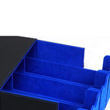 Maxbell Trading Card Storage Box Display Trading Card Storage Case for Playing Cards Blue