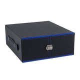 Maxbell Trading Card Storage Box Display Trading Card Storage Case for Playing Cards Blue