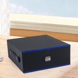 Maxbell Trading Card Storage Box Display Trading Card Storage Case for Playing Cards Blue