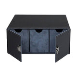 Maxbell Trading Card Storage Box Display Trading Card Storage Case for Playing Cards Gray