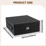 Maxbell Trading Card Storage Box Display Trading Card Storage Case for Playing Cards Gray