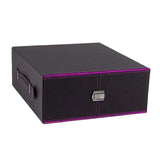 Maxbell Trading Card Storage Box Display Trading Card Storage Case for Playing Cards Purple