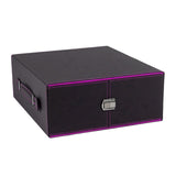 Maxbell Trading Card Storage Box Display Trading Card Storage Case for Playing Cards Purple