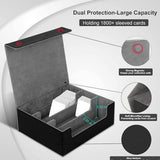 Maxbell 1800+ Card Deck Case for Card Collectors Gift Trading Card Games Collectible