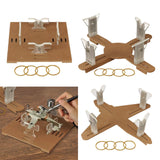 Maxbell Aircraft Model Rack Adjustable Stable Bracket Aircraft Painting Stand S