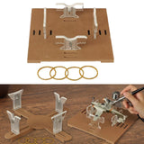 Maxbell Aircraft Model Rack Adjustable Stable Bracket Aircraft Painting Stand S