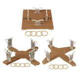 Maxbell Aircraft Model Rack Adjustable Stable Bracket Aircraft Painting Stand S