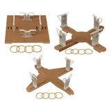 Maxbell Aircraft Model Rack Adjustable Stable Bracket Aircraft Painting Stand S