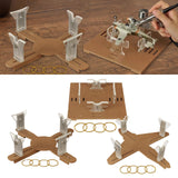 Maxbell Aircraft Model Rack Adjustable Stable Bracket Aircraft Painting Stand S